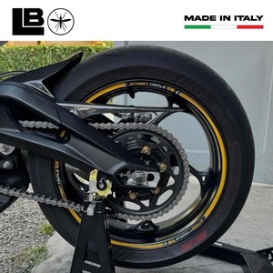 Adesivi Personalizzati da 17 Pollici per Triumph Street Triple 765 RS, Logo Moto, Decorazioni per Cerchioni - Product Image 3