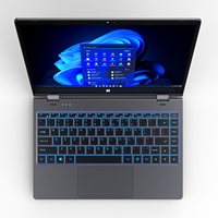 Ordinateur portable ITZR YOGA 14.1 "avec Intel Core Alder Lake-n N100 RAM 16GB SSD 256GB 6000mAh Batterie FHD 1920*1080 IPS