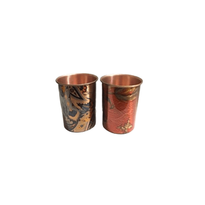Mug en cuivre martelé de qualité supérieure pour Moscow Mules, 100% cuivre pur, gobelet à cocktail - Product Image 2