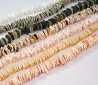 Perles en coquille naturelle en nacre naturelle, décoration en forme de tigre, rondes et plates de 20mm