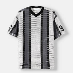 Camisetas de malla cómodas con tela elástica suave para una comodidad duradera en verano - Product Image 5