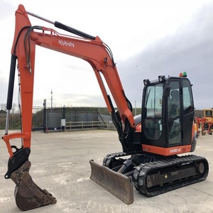 Mini excavatrice Premium 3.5 tonnes certifiée EPA Euro 5 pelle à usage agricole en stock livraison rapide moteur Kubota Type de chenille - Product Image 3
