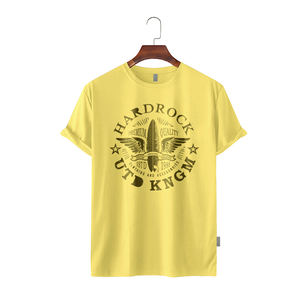 T-shirt pour homme en coton 100% lourd, qualité supérieure, fabrication OEM, vente en gros, Bangladesh, logo personnalisé imprimé, coupe classique - Product Image 5