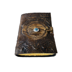 Hocus pocus da Chính Tả cuốn sách cổ điển wiccan Tạp Chí với than mắt, handmade dập nổi Bìa & deckle giấy nghệ thuật - Product Image 2