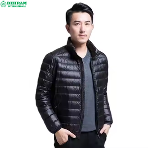 Behram International Custom Men Winter Puffer Jacket Fashionable Stand Collar Thickened <b>Fluffy</b> Wool Heated Breathable Windproof - Product Image 6