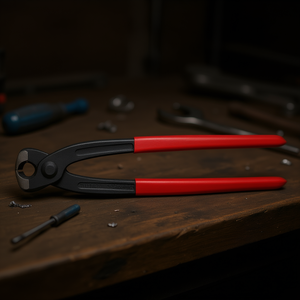 คีมหนีบหูแบบเคลือบสีดำของ Knipex ด้ามจับขัดเงาเคลือบพลาสติก พร้อมปากคีบด้านข้างเพิ่มเติม - Product Image 3