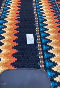 Nueva tendencia, manta de sillín de caballo de lana de calidad superior, diseño personalizado, manta ecuestre occidental para productos de tachuelas para montar a caballo - Product Image 4