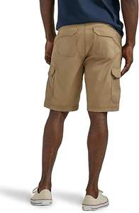 Shorts cargo pour hommes, nouvelle collection 2024, best-seller, taille élastique personnalisée, respirant, séchage rapide, décontracté, uni, été, sport - Product Image 3