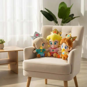 Juguetes de Peluche de Princesa Peach, Daisy y Rosalina para Niñas, Colección Bb Suave y Adorable - Product Image 2