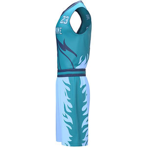 Uniforme de baloncesto de diseño profesional al por mayor material de alta calidad transpirable mejor precio - Product Image 5