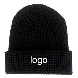 Gorros de Punto Acrílicos Unisex Personalizados con Logotipo, Gorro de Invierno Tipo Pescador, Gorro de Lana, Artículos Disponibles, Precio de Fábrica - Product Image 2