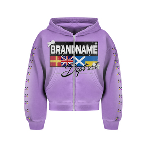 Sudadera con capucha de manga larga personalizada para hombre Sudadera de moda Hip Hop con patrón impreso Sudadera con capucha básica de invierno - Product Image 1