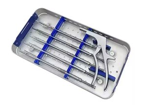 Interlaminar Kerrison Rotating Rongeur Set Cirugía de columna Instrumentos ortopédicos - Product Image 3