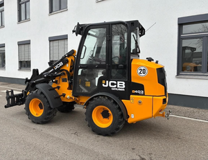 รถตักหน้า JCB 403 มือสองขายดี สภาพดี พร้อมแขนตัก รถแทรกเตอร์สำหรับงานก่อสร้าง 70 แรงม้า ขับเคลื่อน 4 ล้อ อุปกรณ์การเกษตร - Product Image 1
