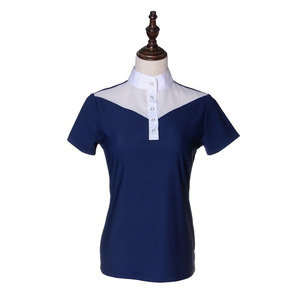 Camisa de Equitación Totalmente Transpirable para Mujer, Camisa de Exhibición Ecuestre de Alta Calidad para Mujer - Product Image 5