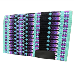 Selle de protection pour cheval de qualité supérieure, personnalisable, pour spectacle western, tissée à la main en laine de Nouvelle-Zélande, hautement respirante et absorbant l'humidité - Product Image 1