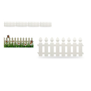 Kerítés mûanyag 4 Darabos 4*50cm K132 - Product Image 1