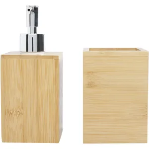 Ensemble de bain en bambou Hedon durable pour une merchandising de salle de bain éco-responsable - Product Image 3