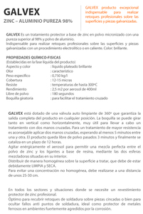 Alluminio zincato 98% GALVEX 400 ml. (Faren 934003) - Product Image 2