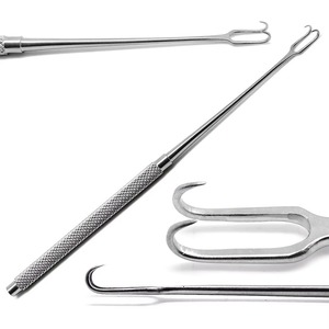 Skin <b>Hook</b> Single Prong Stainless Steel <b>Plastic</b> Surgery Surgical Instruments Stainless Steel Accept Oem Medic Instruments - Product Image 4