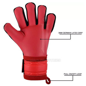 Guantes de portero con diseño ergonómico y Palma de látex para un control de captura seguro - Product Image 5