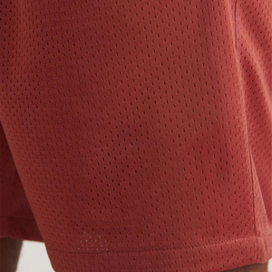 <b>Men's</b> Eco-Friendly Casual <b>Shorts</b> Elastic Waistband Solid <b>Pattern</b> Sublimation Mesh Mid-Waist Plain Dyed Techniques Made Pakistan - Product Image 5