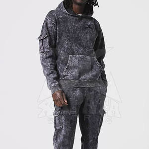 ชุดวอร์มผ้าซักกรดสำหรับผู้ชายแห้งเร็วระบายอากาศได้ดีความยาวเข่าทำจากผ้าฝ้าย100% สำหรับฤดูหนาว - Product Image 2