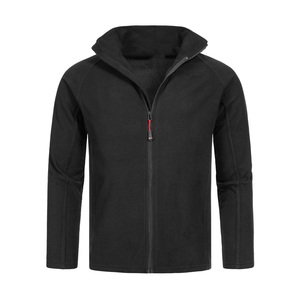Veste en polaire à col montant zippé, élégante, respirante, durable, douce et chaude pour homme, coupe décontractée tendance, vêtement décontracté - Product Image 2