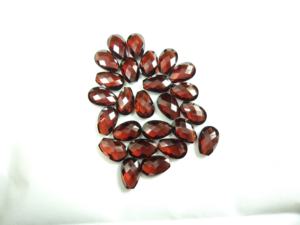 100% โกเมนสีแดงธรรมชาติลดกระหน่ำอัญมณีอัญมณีหลวมคุณภาพสูงสำหรับการทำเครื่องประดับ - Product Image 3