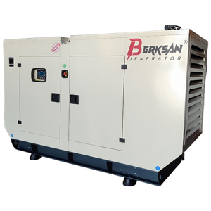 Groupe électrogène diesel silencieux BERKSAN 90 kVA, moteur Ricardo, automatique, industriel, de secours, 50/60 Hz, 230/400 V, faible consommation - Product Image 1