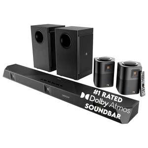 Sistema de Sonido Envolvente para el Hogar BRAND Dragon 11.4.6 con Dolby Atmos y Barra de Sonido DTS X Pro, Receptor AV Integrado - Product Image 1