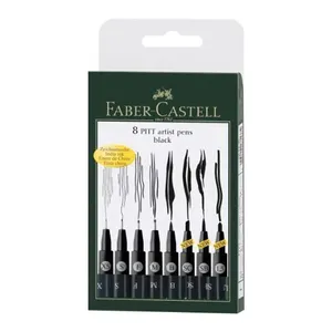 Faber Castell 8 Pitt Black by Faber Castell