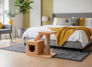เสาข่วนเล็บคุณภาพสูง Amistar Sand Ark สำหรับแมวทุกสายพันธุ์และทุกขนาด - Product Image 2