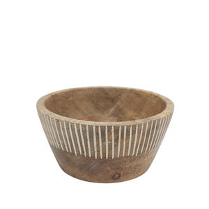 Incroyable bol de service de riz rond en bois avec doublure bol de fruits et de soupe artisanal naturel bol de riz élégant personnalisé - Product Image 1