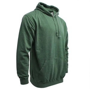 Sweat-shirt et sweat à capuche unisexe surdimensionné en coton mélangé respirant avec fermeture éclair et poches, idéal pour l'hiver - Product Image 1