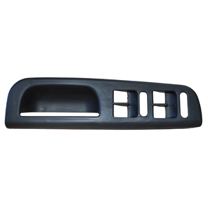 Cadre de bouton d'ouverture de la vitre avant gauche pour VW Passat, Golf, Jetta - Noir - Product Image 4