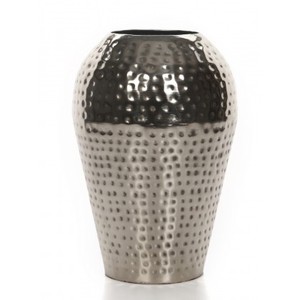 Vase à fleurs martelé en métal, meilleurs produits d'intérieur pour la maison, jardinière décorative brillante pour la décoration de mariage au prix de gros - Product Image 1
