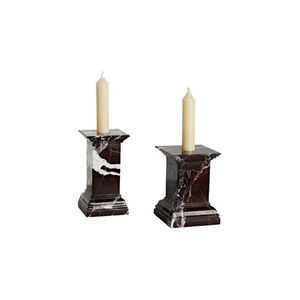 Bougeoir décoratif de nouvelle conception bougeoir de forme personnalisée en gros bougeoir de table moderne bougeoir décoratif en marbre - Product Image 5