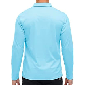 Camisas de Golf Personalizadas con Logotipo, 100% Algodón, Transpirables, Manga Larga para Hombre, para Otoño, de Bangladesh - Product Image 2