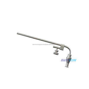 Tubes d'aspiration chirurgicaux en acier inoxydable de haute qualité pour ORL, laryngoscopes opératoires 12,5 cm/5 pouces - Product Image 2