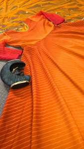 Lancer la tendance GEORGETTE imprimé SALWAR costume et dupata avec taille ajustée vêtements de soirée décontractés - Product Image 4