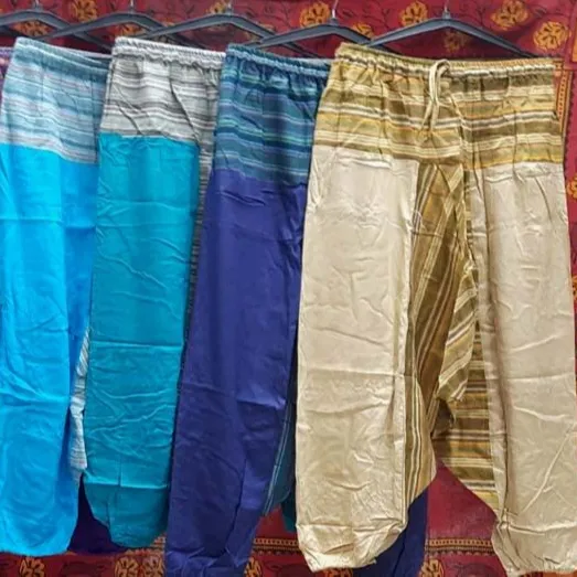 Pantalones de tela de rayón Afghani Hearne Palazzo para mujer, ropa de verano disponible a precio de exportación de un fabricante indio