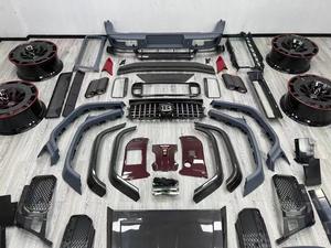 Kit de carrosserie en fibre de carbone sèche en matériau PP pour <span class=keywords><strong>mercedes</strong></span>-benz classe G W464 2019-2024 mise à niveau vers la série B G900 Rocket Style - Product Image 2
