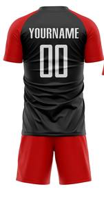 Ropa de fútbol de media manga para hombre Material de lujo cómodo Diseño único Venta caliente Ropa deportiva Premium - Product Image 3