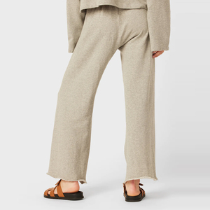 Ensemble vieilli personnalisé survêtement évasé délavé à l'acide avec applique brodée survêtement à capuche décontracté - Product Image 2