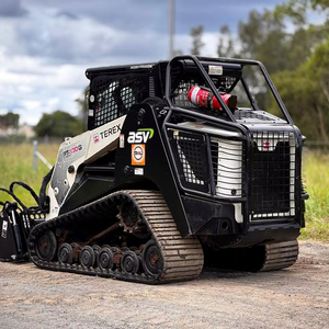 Chargeur de boeuf de dérapage de Terex PT100G avec le moteur diesel du turbo 100hp/75kw Perkins - Product Image 1
