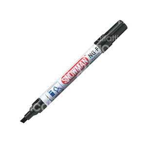 MARCADOR PERMANENTE DE MUÑECO DE NIEVE Marcadores permanentes Punta de fibra acrílica con corte diagonal de 3,7x5mm Línea de 1 a 6 mm - Product Image 1