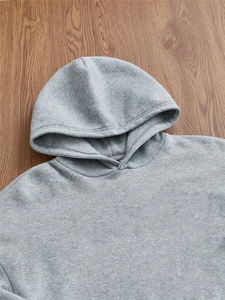 ชุดวอร์มพิมพ์ลายวินเทจแบบสั่งทำพิเศษ เนื้อผ้าฝ้ายน้ำหนักเบา 400 GSM ทรงหลวม สไตล์โอเวอร์ไซส์ พร้อมฮู้ดและกางเกงจ็อกเกอร์ ชุดลำลองสำหรับฤดูหนาวสำหรับผู้ชาย - Product Image 3