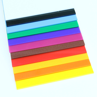 Plaque acrylique PMMA couleur usine 3mm 4mm 5mm 6mm 4'x8'