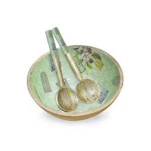 ÚLTIMO CUENCO DE MADERA DE MODA CON ESMALTE EN DIFERENTES ESTILOS - Product Image 4